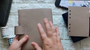 Распаковка и обзор ежедневника moterm A6/Unboxing Moterm A6 Litchi Taupe Luxe