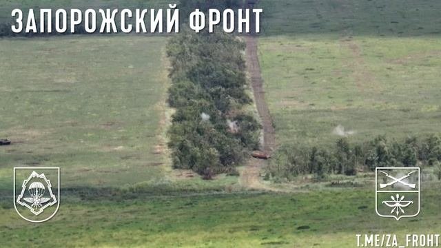 Кадры захлебнувшегося контрнаступления ВСУ на Запорожском направлении.