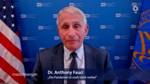 Die Entwicklung der Pandemie - Dr. Anthony Fauci und Dr. Frank Ulrich Montgomery | maischberger