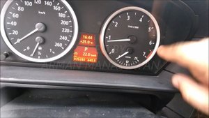 BMW E60 5 SERIES КАК УЗНАТЬ ТЕМПЕРАТУРУ АНТИФРИЗА В ДВИГАТЕЛЕ.