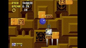[Rus] Sonic the Hedgehog - Прохождение (Sega Genesis) [1080p60][EPX+]