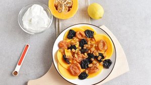 Тыква в микроволновке