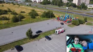 Если вы увидите это, НЕ ВЫХОДИТЕ из машины и БЫСТРО УЕЗЖАЙТЕ!! Клоун на нас напал