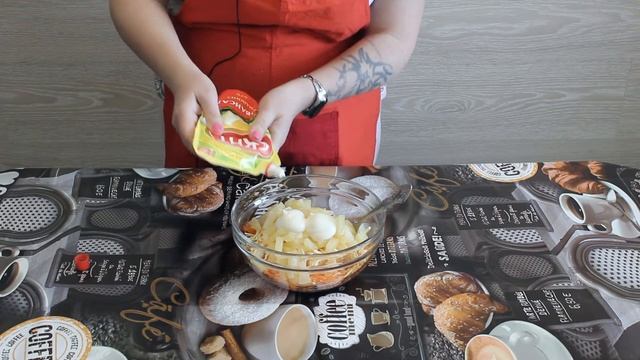 Салат с сыром косичка / Простой / На любителя