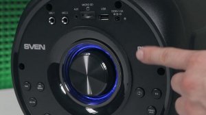 SVEN PS-770 – колонка c двумя входами для микрофонов и встроенным плеером ?ОБЗОР от SVEN?
