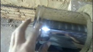 Режем сендвич дымоход