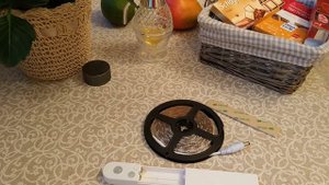 LED лента на аккумуляторах