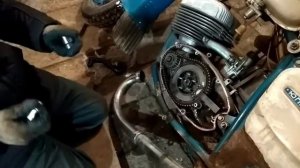 Замена моторной цепи мотоцикла иж