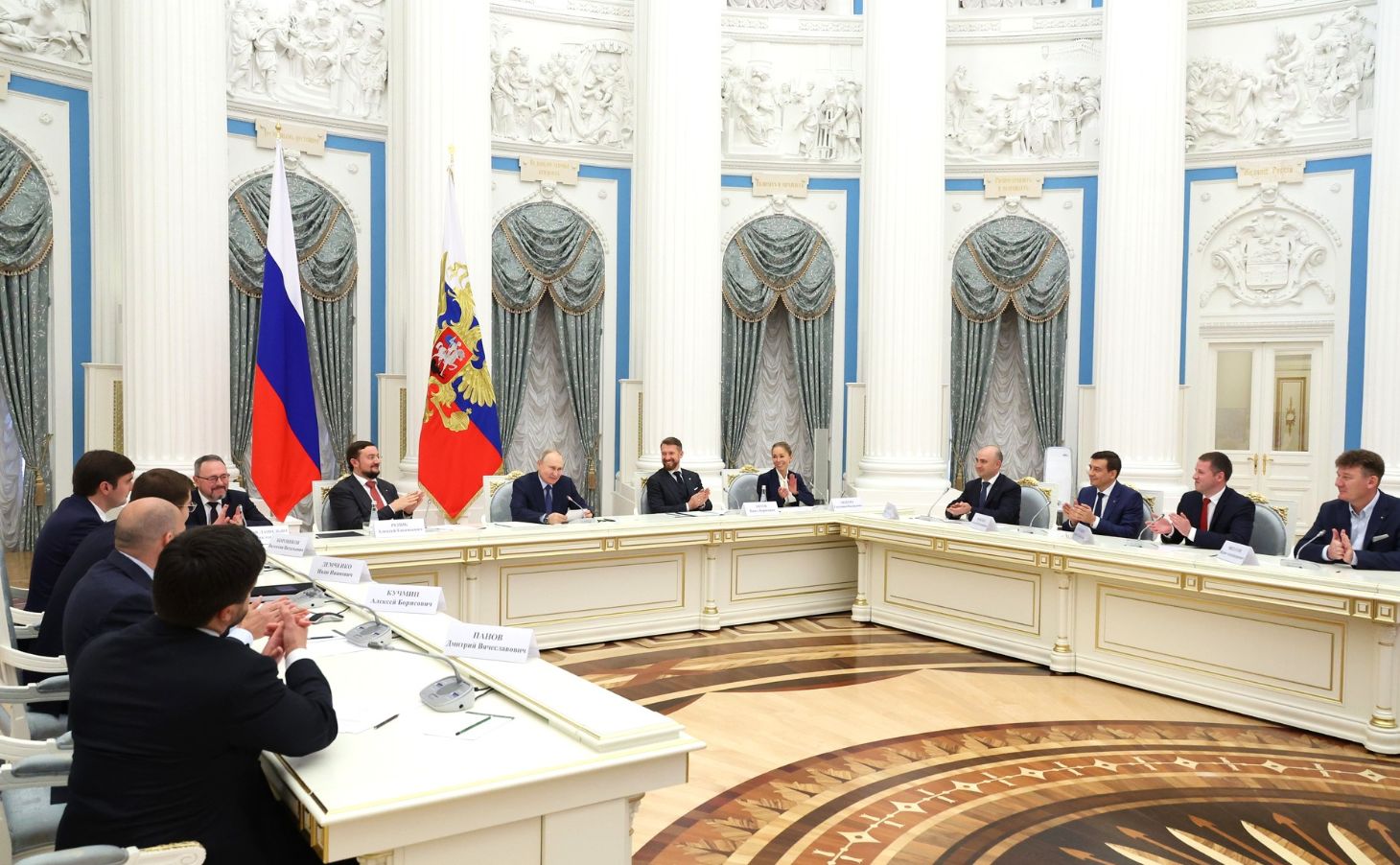 ? В.В.Путин. Встреча с членами Общероссийской общественной организации «Деловая Россия» (26.05.2023