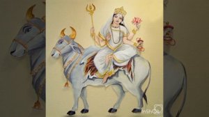 1 день Наваратри- поклонение Шайлапутри- 1 аспекту Дурги!