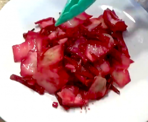 Капуста маринованная с свеклой по-Гурийски!