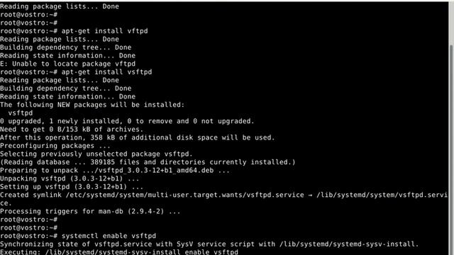 Install vsftpd FTP #debian12 ? #opensource
