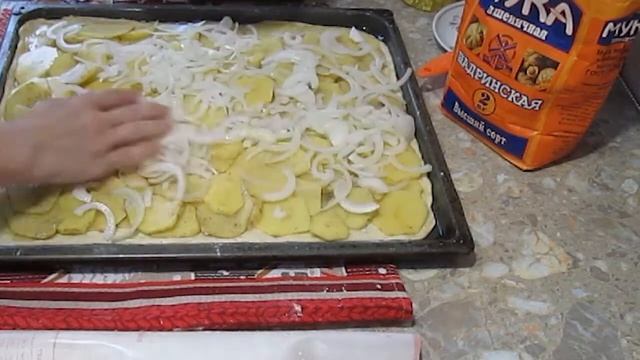 Домашний ПИРОГ С КАРТОШКОЙ простой рецепт смотреть онлайн