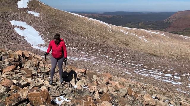 My Wife Summits Utah’s Highest Peak | Kings Peak, Utah смотреть онлайн