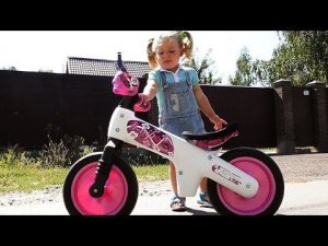 ✿ НОВЫЙ БЕГОВЕЛ МИННИ МАУС и Микки Маус Mickey and Minnie Mouse Strider Bike Клуб Микки Мауса