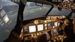 ПОЛЕТ НА BOEING 737-800 ОТ ПЕРВРГО ЛИЦА