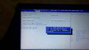 настройка bios для установки windows с usb