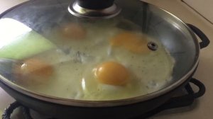 Первая жарка на чугунной сковороде Биол!
