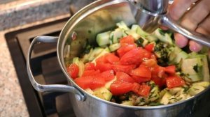 КРЕМ-СУП ИЗ ЦУКИНИ / КАБАЧКОВ С КРЕВЕТКАМИ