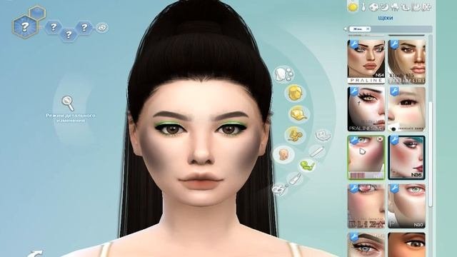 INSTASAMKA CAS TS4 | создание персонажа
