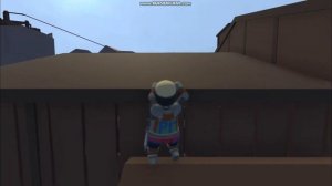 как получить все достижения на уровне лесозаготовка ( Human fall flat )