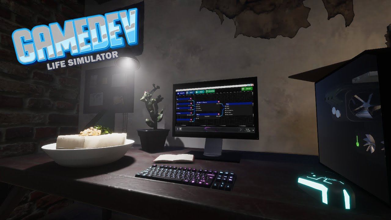 СИМУЛЯТОР РАЗРАБОТЧИКА ИГР! GameDev Life Simulator - ОБЗОР/ПРОХОЖДЕНИЕ!