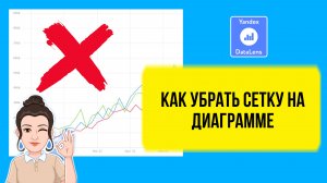 Как убрать сетку на диаграмме в DataLens. Урок для начинающих.