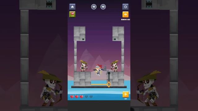 Hero Puzzle Level 45 #heropuzzle #game