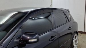 Дефлекторы (ветровики) окон 2D - MAZDA 3 (I + I рестайлинг) с 2003г.в. Хэтчбек - Стрелка11