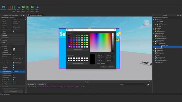 Roblox GUI 101: TextLabel смотреть онлайн