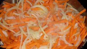 Запеченная горбуша с овощами