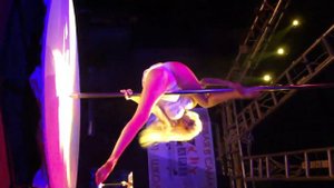 Чемпионат по Pole dance - категория "новички" - 1 место