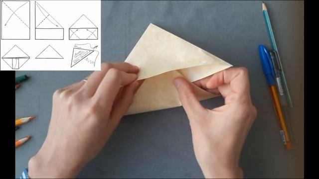Мастер-класс "Фронтовое письмо."