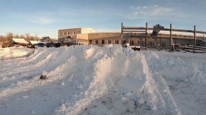 Новый снегоочиститель на КАМАЗе - единственный в своем роде!