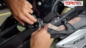 LED Headlight Assembly with DRL For BMW F800gs F800gs adventure F700gs F650gs F800r - Installation