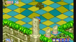 Sonic 3D Blast - Sega Mega Drive gameplay (Stages 1-1 to 3-1)