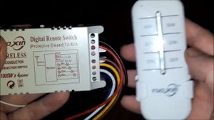 Посылка из Китая № 173 - Беспроводной переключатель устройств (Wireless remote switch)