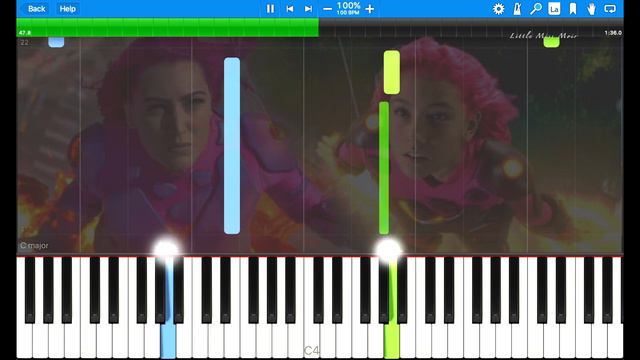 [The Adventures of Sharkboy and Lavagirl] The Lava Girl - Robert Rodriguez || EASY Piano Tutorial