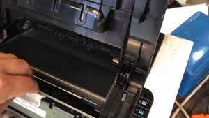 How hp laserjet cp1025 color change cartridge and Print Test 100%