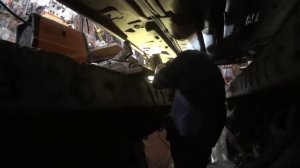 Ремонт ржавого днища автомобиля.