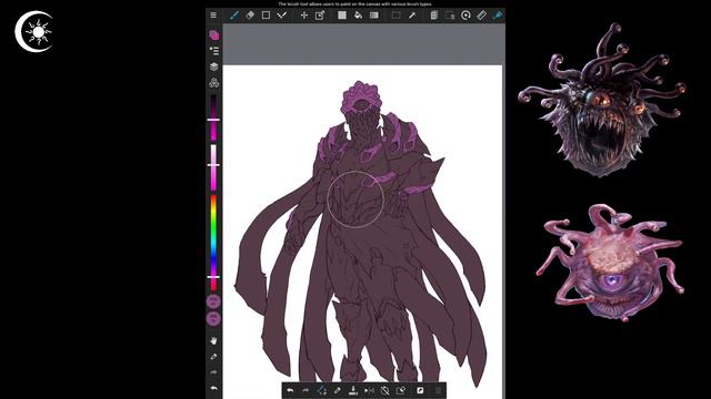 Beholder Armor Speedpaint смотреть онлайн
