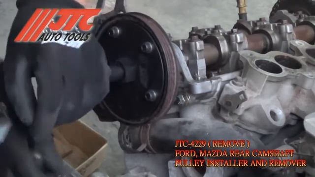 JTC 4229 КОМПЛЕКТ ДЛЯ СНЯТИЯ/УСТАНОВКИ ЗАДНЕГО ШКИВА РАСПРЕДВАЛА FORD, MAZDA смотреть онлайн
