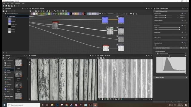 Sunbleached Wooden Planks - Substance Designer смотреть онлайн