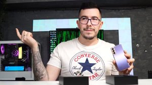 Распаковка Samsung Galaxy S21