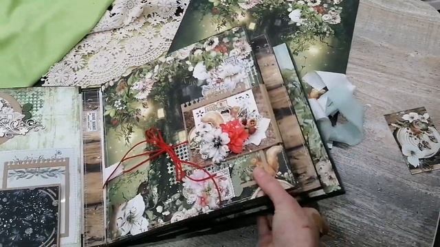 Альбом. Скрапбукинг. "Волшебный лес". смотреть онлайн