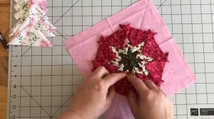 ШЬЁМ ПРИХВАТКУ РОЖДЕСТВЕНСКАЯ ЗВЕЗДА #шитье#patch#patchwork#пэчворк#diy#handmade#шитьедляначинающих