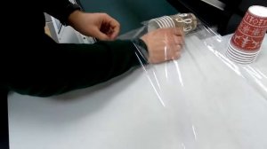 Упаковка бумажных стаканов