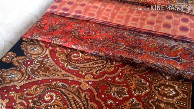 Павловопосадские платки. Моя коллекция.  Инвентаризация?часть1