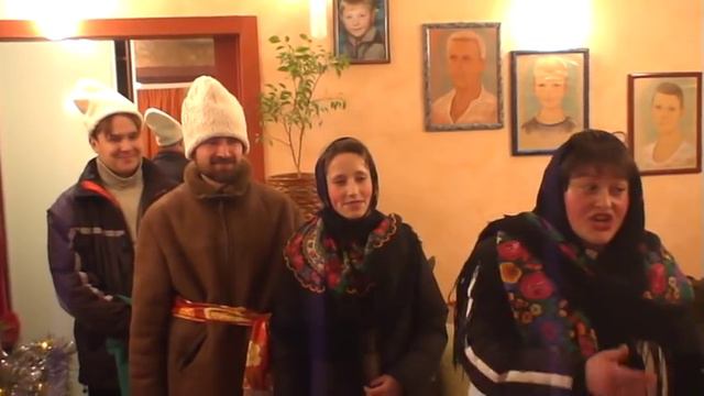 Щедривки на Рождество Краматорск 2007 -ЮЛЯ и РУСЛАН