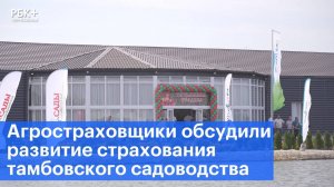 Агростраховщики обсудили развитие страхования тамбовского садоводства